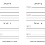 One Verse a Day (Prayer Journal) : A Two-Year Memory Book of