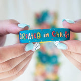 Created in Christ Stretchy Bracelet - Kids