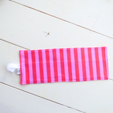 Crayon Roll-Up Organizer - Pink/Red