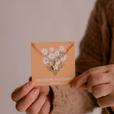 Consider The Wildflowers Charm Necklace I Christian Jewelry