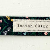 Isaiah 60:22 - Words Matter Keychain