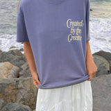 Created by the Creator Plum Unisex Tee