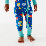Cozy & Courageous Superhero Convertible Footie
