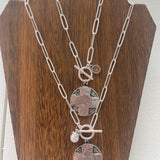 Lord's Prayer Chunky Necklace