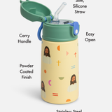 Jesus Water Bottle – 13.5oz Stainless Steel