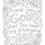 The Power of a Praying Girl Coloring Book
