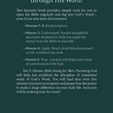 The 5-Minute Bible Study for Men: Pursuing God