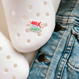 Walk In  Light Shoe Charm I Christian Gift