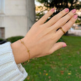 Cross Link Bracelet