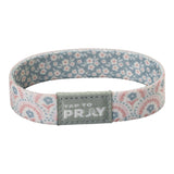 Tap To Pray® Wristband – Boho Bouquet: Medium