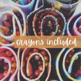 Crayon Roll-Up Organizer