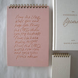 May The Lord Bless You Letterpress Notebook