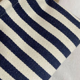 Striped Makeup Pouch