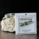 THIS IS MY HOUSE Bracelet, Christian Cord Bracelet