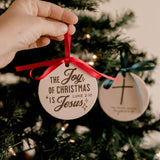 The Joy of Christmas Ornament I Christian Faith