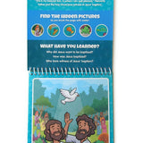 New Testament Aqua Brush Activity Book, Reusable Travel Activity
