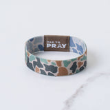 Tap To Pray™ Wristbands - River Rock Camo Classic & Sage