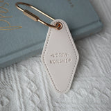 Worship over Worry- Embossed Leather Keychain