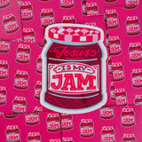 Jesus Is My Jam Sticker I Christian Sticker I Gift