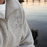 Jesus Is King Fleece Full-Zip Jacket