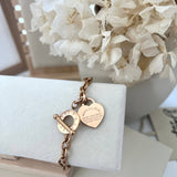 Bible Verse Proverbs Rose Gold Bracelet