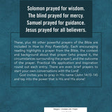 How to Pray Powerfully : A Guide to 50 Bible Prayers for Men