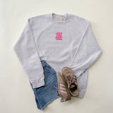 Jesus Over Everything Pullover - Ash Grey