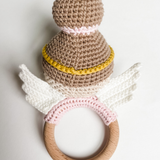 Guardian Angel Rattle (Girl)