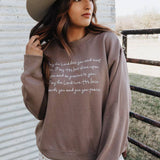 May The Lord Bless You Sweatshirt