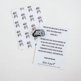 Jesus Rocks Shoe Charm I Christian Gift