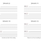 One Verse a Day (Prayer Journal) : A Two-Year Memory Book of