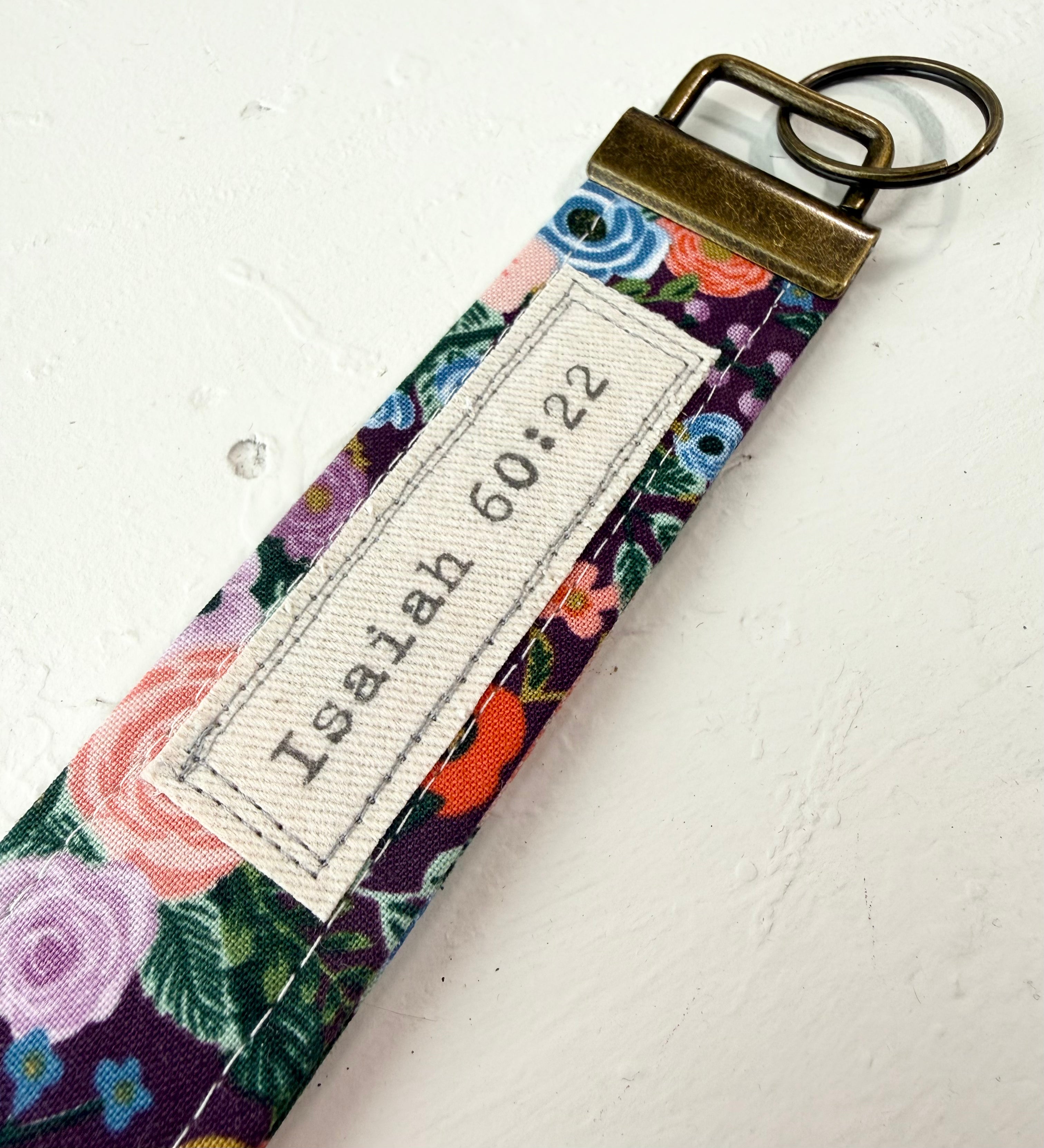 Isaiah 60:22 - Words Matter Keychain