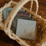 Embossed Cross Necklace