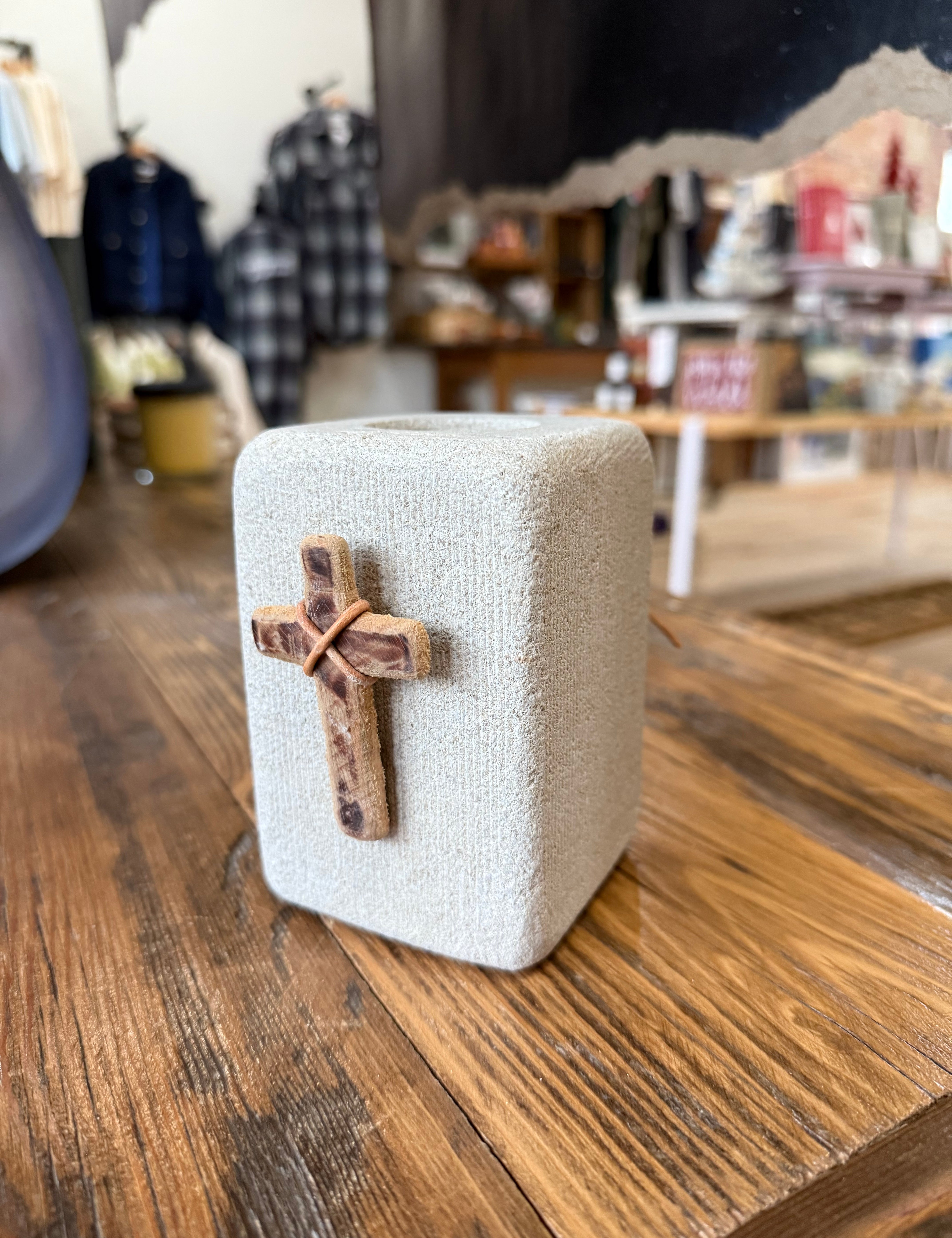 Cross + Stone Sculptures