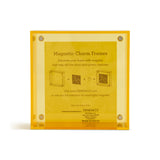 Grateful Yellow Colored Acrylic Magnetic Frame