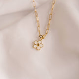 Consider The Wildflowers Charm Necklace I Christian Jewelry