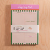 Weekly Shopping List Pad | Cabana Stripe