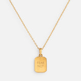 Cross Pendant Link Necklace