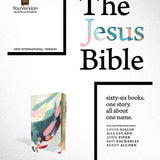 The Jesus Bible Artist Edition NIV Leathersoft Teal Comfort
