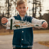 Roam Wild & Free Felt Pennant