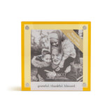 Grateful Yellow Colored Acrylic Magnetic Frame
