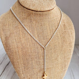 Washed White Necklace