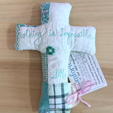 Possible (Well worn series) - (Lavender Scented) Comfort Cross
