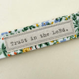 Trust in the Lord - Words Matter Keychain