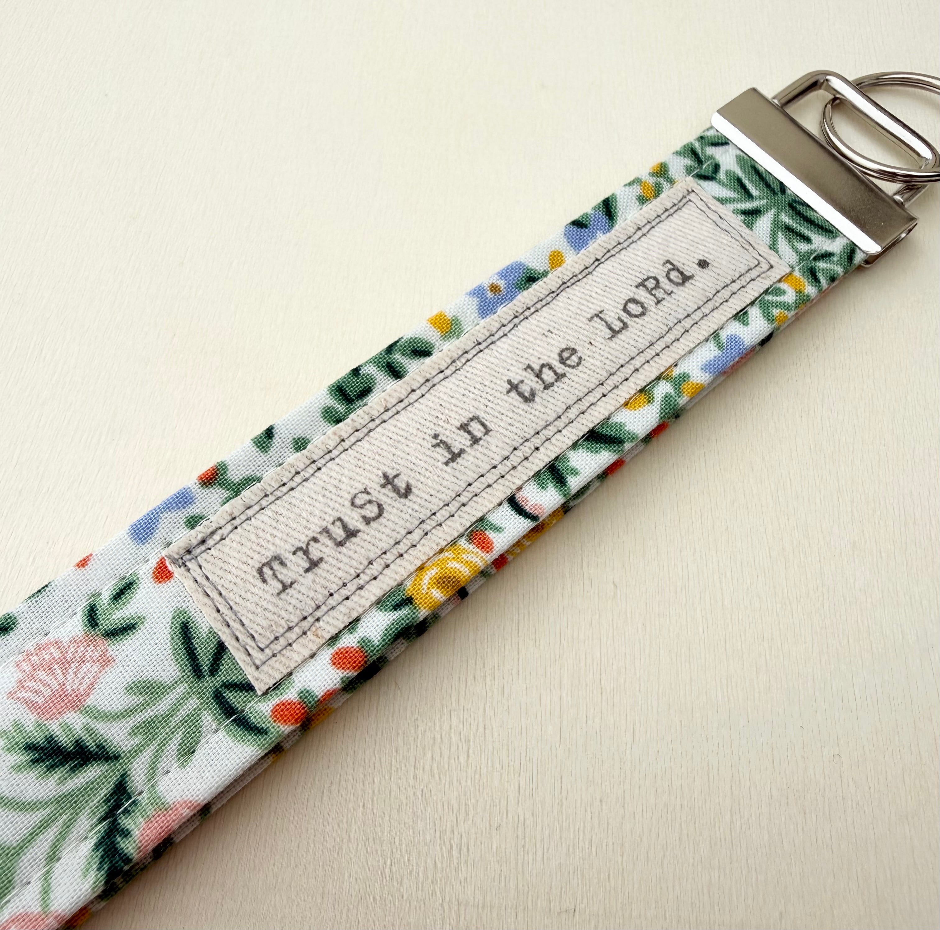 Trust in the Lord - Words Matter Keychain
