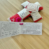 You Are Loved Heart Pocket - Well Worn Comfort Cross
