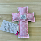Be Still - (Lavender Scented) Rugged Cross Series Comfort Cross