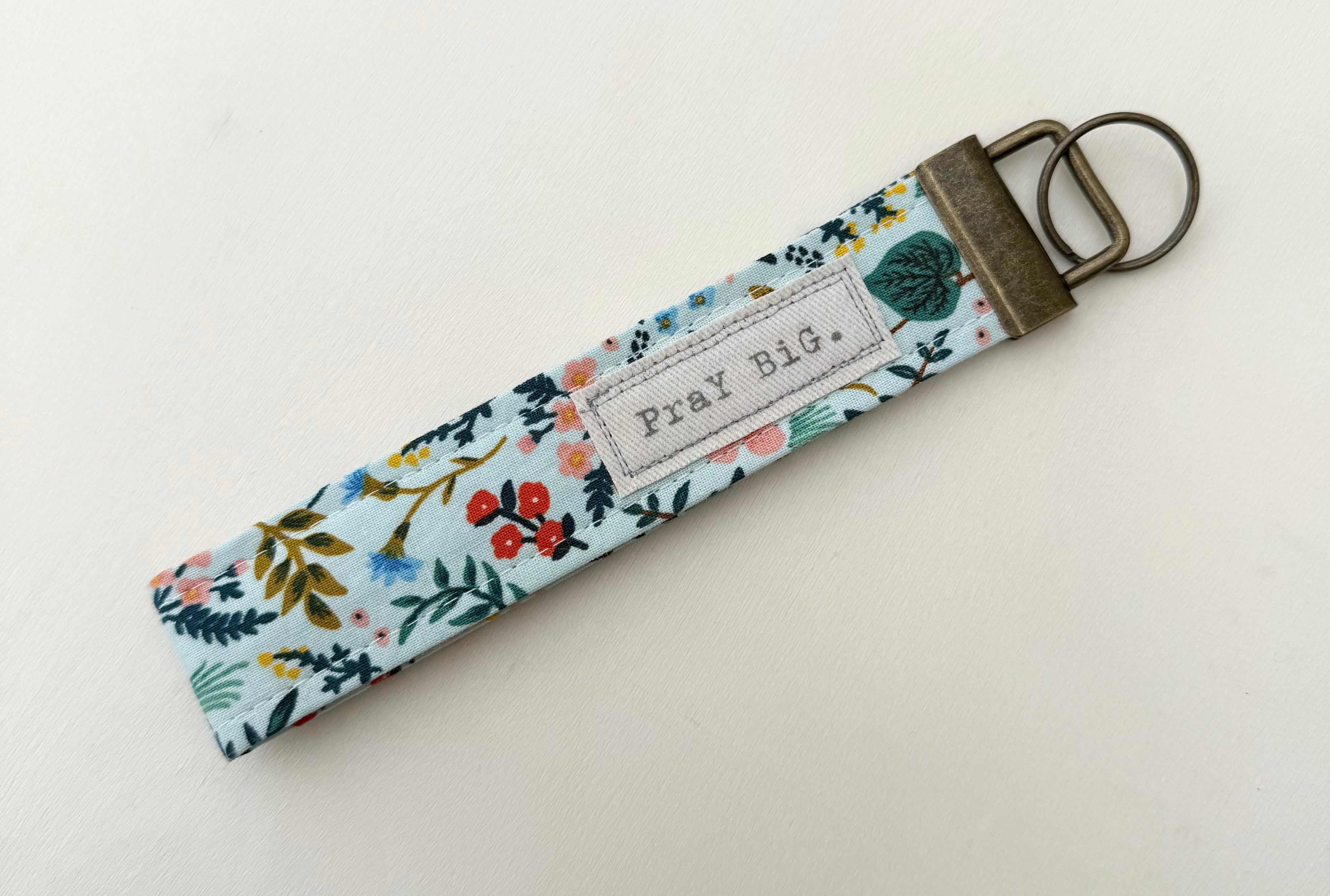 Pray Big - Words Matter Keychain