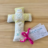 Quiet Love - (Lavender Scented) Well Worn Comfort Cross