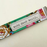 Word Over World - Words Matter Keychain